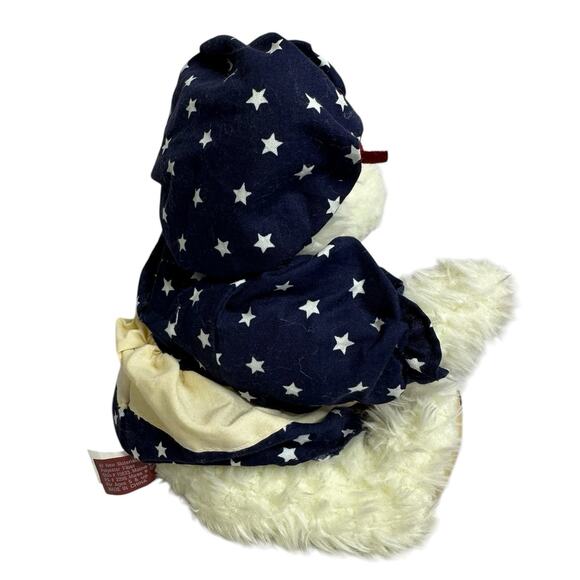 Pickford Bear OPAL Brass Button Bear Collection Patriotic Plush Vintage 1996 - Picture 3 of 8